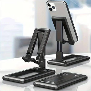 Ergonomic Wireless Charging Dock & Phone Stand